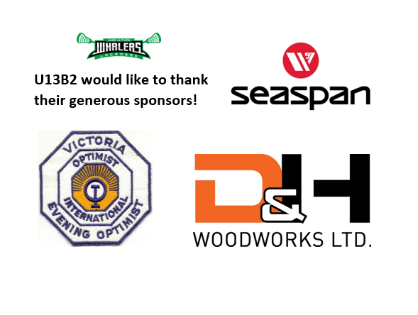 U13B2 Sponsors